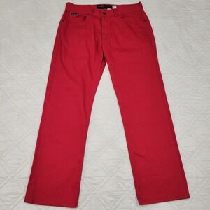ROCAWEAR Red (Dark Merlot) jeans men's 38X34 nwt